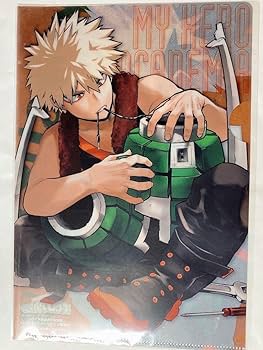 Amazon.co.jp: ヒロアカ 爆豪勝己 ライジング クリアファイル